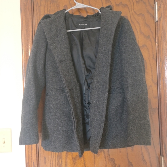 EXPRESS Wool coat - Picture 2 of 6